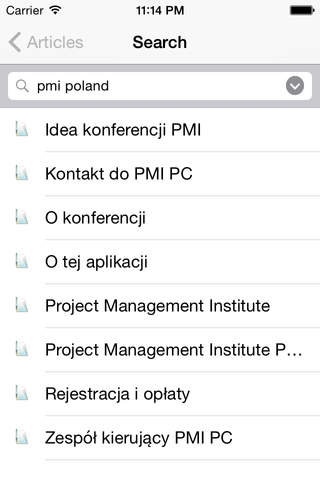 PMI Poland Chapter screenshot 4