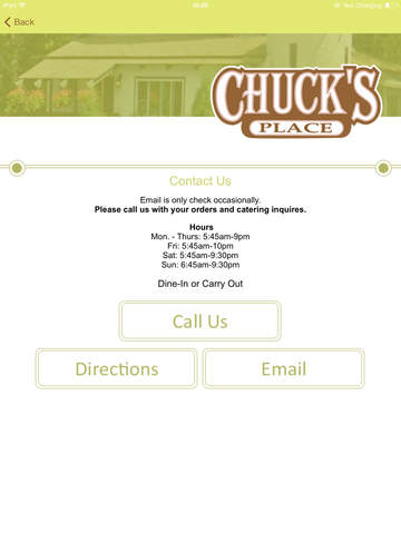 【免費商業App】Chuck's Place HD-APP點子