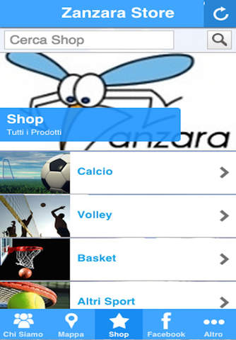 Zanzara Store screenshot 3