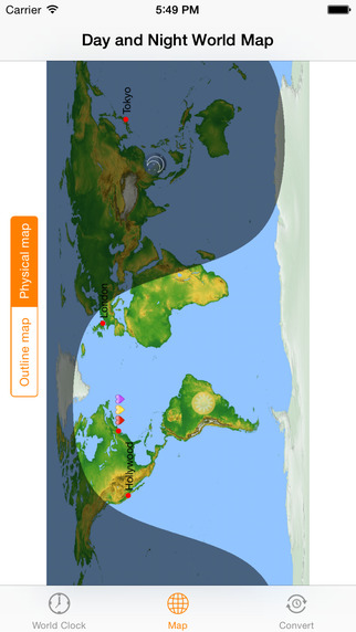 【免費旅遊App】My Time Zones Widget - world clock, map & time zones converter-APP點子