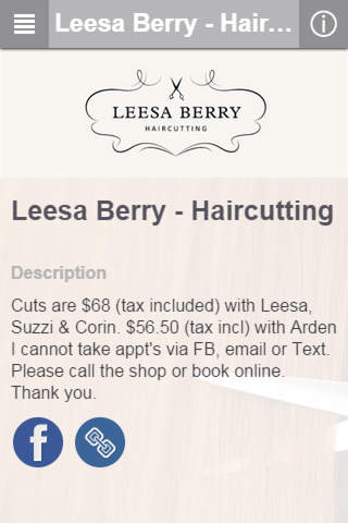 Leesa Berry - Haircutting screenshot 2
