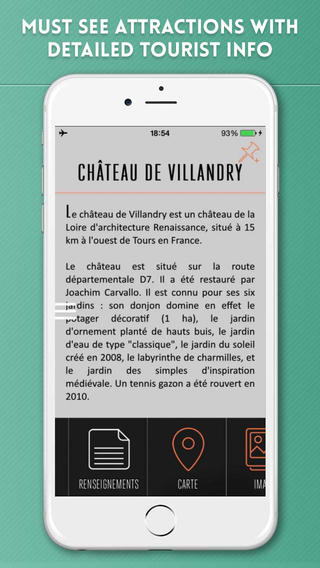 【免費旅遊App】Loire Valley Travel Guide with Offline City Street Maps-APP點子