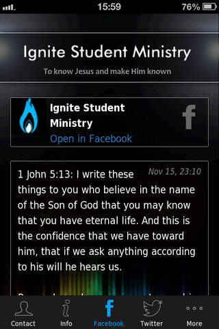 Ignite Student Ministry screenshot 3
