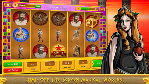 【免費遊戲App】Greek Titan Casino Slots GRAND - The Olympus Gods Lucky 777 Slot Machine Games-APP點子