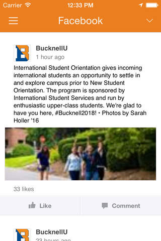 Bucknell Alumni screenshot 2