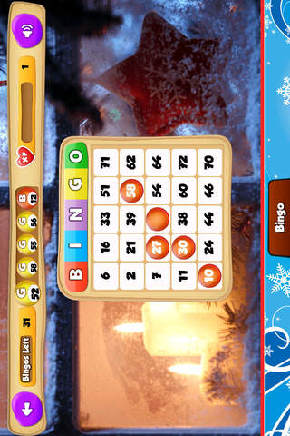 Jolly Christmas Bingo - Play All New 2014 Online Bingo Game with No Deposit for Free ! screenshot 2