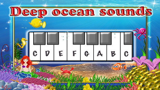 【免費遊戲App】A Mermaid Song - Under The Sea Nursery Rhymes Songs & Music Teacher-APP點子