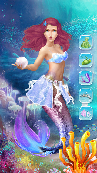 【免費遊戲App】Mermaid Princess Salon™-APP點子