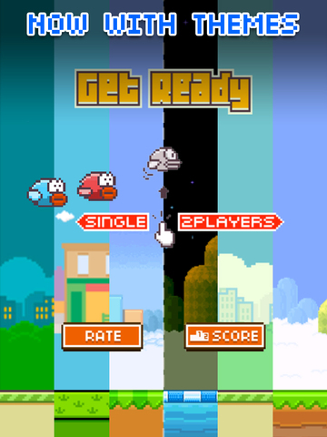 【免費遊戲App】TinyFly - Flappy Copter Racing - Multiplayer Birds Edition-APP點子