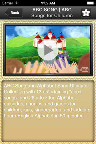 Kids Educational Video (3-7) - movies songs games screenshot 3