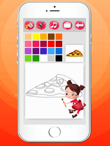 免費下載遊戲APP|Pizza Coloring app開箱文|APP開箱王