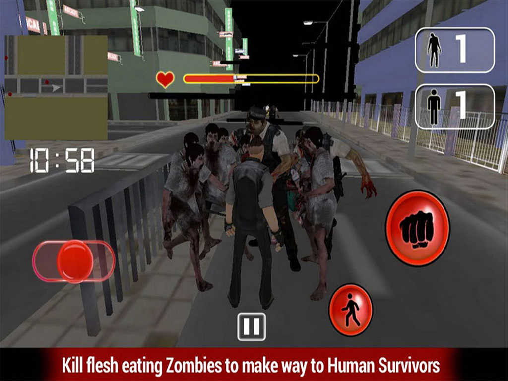 zombie drop kick zombie drop kick