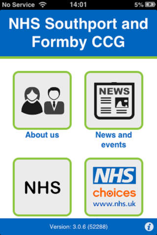 NHS Southport & Formby CCG screenshot 2