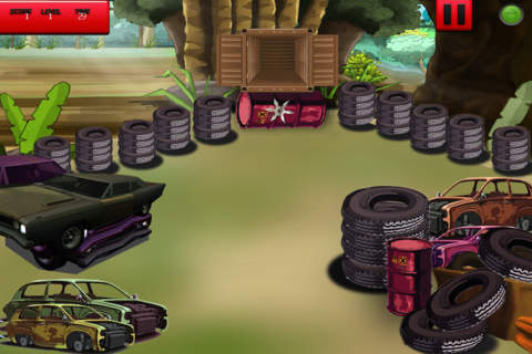 Ninja Shuriken Thrower - Flick Samurai Battle Saga FREE by The Other Games screenshot 4