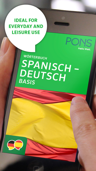 Dictionary Spanish - German BASIC by PONS