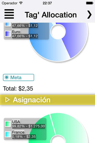 Asset Allocation - Asset Management screenshot 2