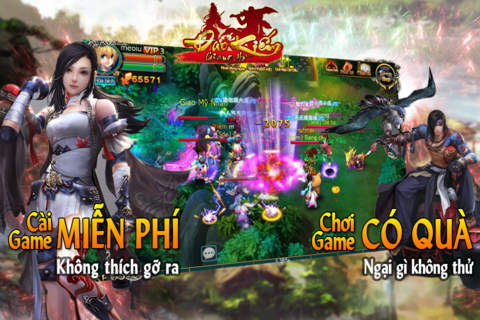 Dao Kiem Giang Ho – VTC Game Mobile – Game Online Kiem hiep Vo Lam Free Moi Nhat screenshot 4