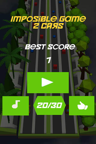 Impossible Game : 2 Cars screenshot 4
