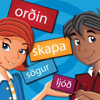 Orðaflipp - Fyrir krakka sem þora að skapa LOGO-APP點子