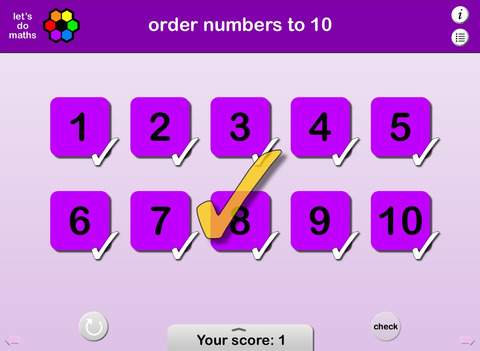 Ordering Numbers to 20 screenshot 3