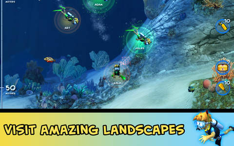 Divemaster - the Scuba Diver Photo Expedition Adventure game with sharks and dolphins screenshot 2