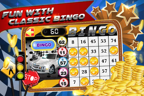 Bingo Auto Motive and The Real Cars “Super Casino Blast Vegas Free Edition” screenshot 2
