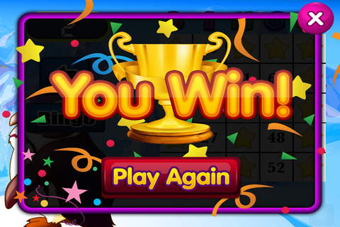 1-2-3 Club Penguin Bingo Fun Games Free screenshot 3