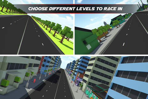 Block Pixel Traffic Racer : High Voltage Endless Highway Racing Combat Free screenshot 3