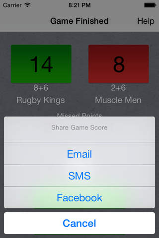 Rugby League Score Keeper screenshot 3