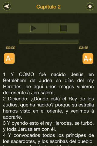 Spanish Bible with Audio - La Santa Biblia screenshot 3