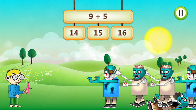 Math vs Undead – Cool Educational Games for Kids