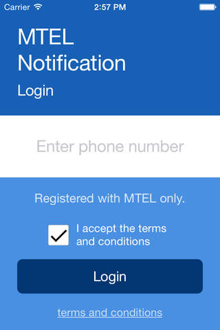 MTEL Connect screenshot 2