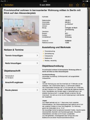 【免費生產應用App】immowelt.de für iPad – Immobilien, Wohnungen und Häuser kaufen oder mieten-APP點子