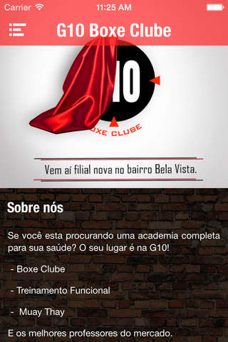 G10 Boxe Clube screenshot 2