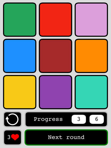 【免費遊戲App】Colour Memory-APP點子