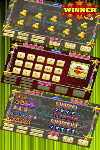 `` 777*Slots-Poker-Casino-Game For Free! screenshot 4