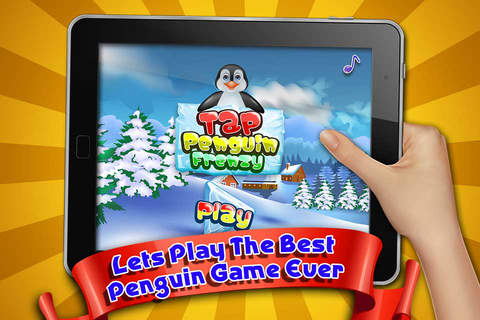 Tap Penguin Frenzy - Free action game for baby girls and boys screenshot 2