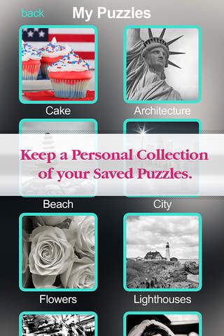 Black And White Jigsaw - Epic Puzzle Trivia Quest 4 Kids & Family Fun screenshot 2