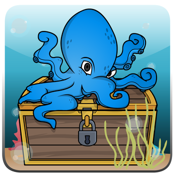 Protect Octopus Treasure: Deep Sea Ocean Water Hunt for Pirate Gold PRO 遊戲 App LOGO-APP開箱王