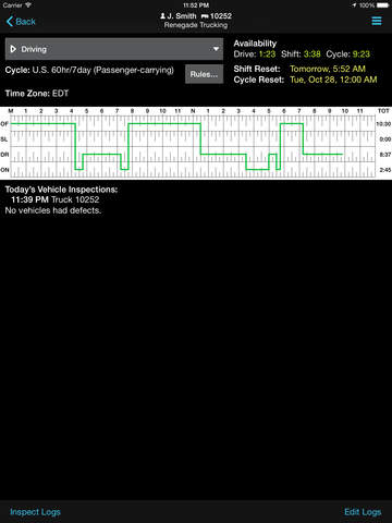 【免費商業App】BigRoad Free Truck Driver Log Book-APP點子