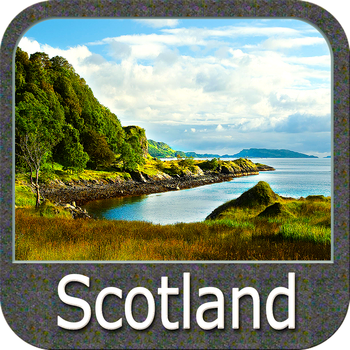 Marine: Scotland - GPS Map Navigator LOGO-APP點子