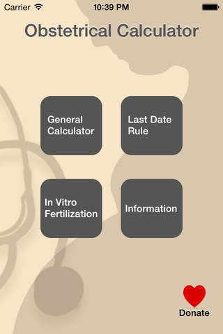 Obstetrical Calculator screenshot 2