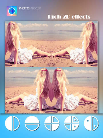 【免費攝影App】PhotoMirror Editor Effect - Mirror  Clone Twins Your Image-APP點子