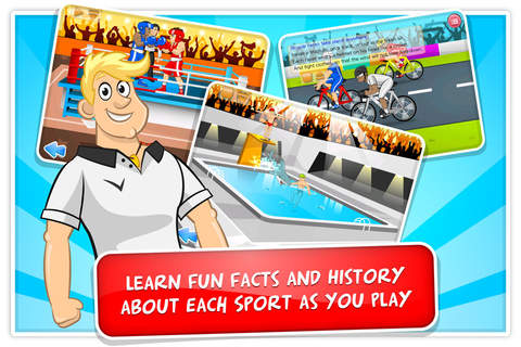 Sport Athlete Builder - Kids Learn Cool Sports Facts screenshot 3