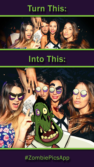 Zombie Pics: Free Scary Photo Booth