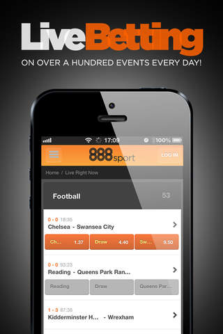 888 Sport: Live Sports Betting screenshot 2