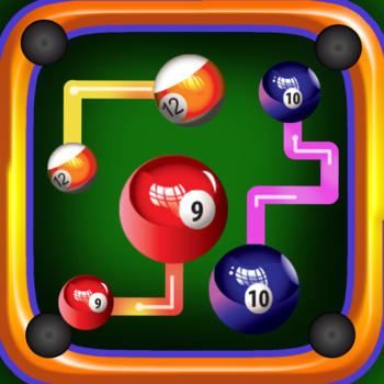 An US 8 ball Pool Pair Matching Free Puzzle Game - The Funny way to play billiard! LOGO-APP點子