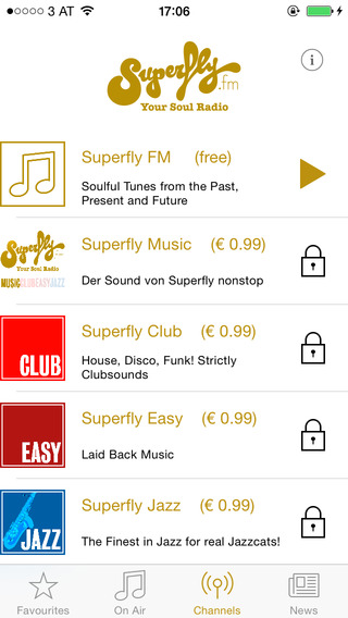 【免費音樂App】Radio Superfly-APP點子