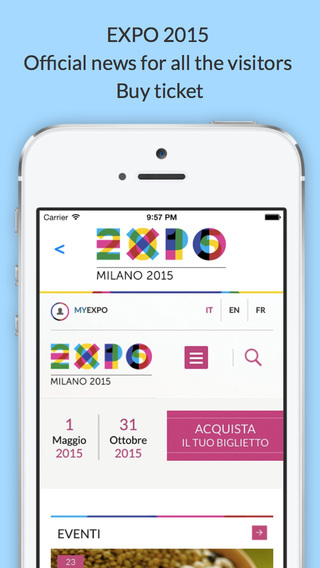 Expo 2015 Informations