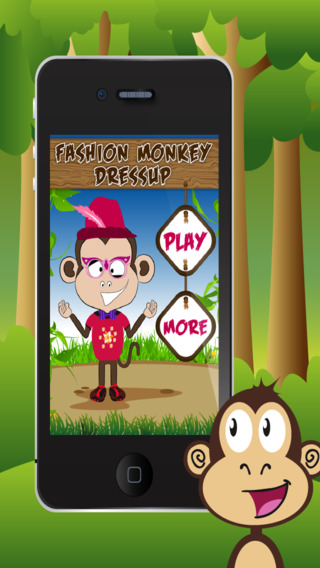 Fashion Monkey Dressup HD